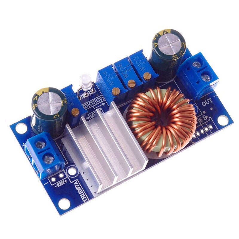 Dc -dc 5a buck konstant spænding konstant strøm mppt solpanel controller 6-36v to 1.25-32v trin ned opladningsmodul