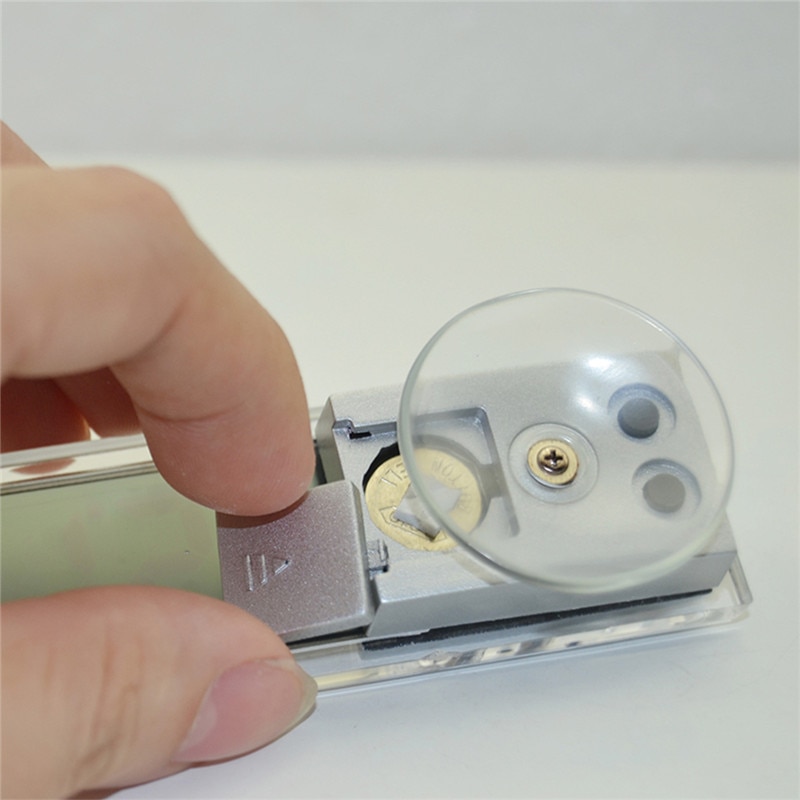 Auto Elektronica Klokken Zuignap Digitale Lcd Klok Nauwkeurige Draagbare Auto Klok Voor Motorfiets Auto Accessoires