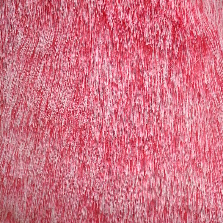 Kleine fuchs pelz gefärbt spitze zwei-farbe fuchs pelz ball imitation pelz stoff