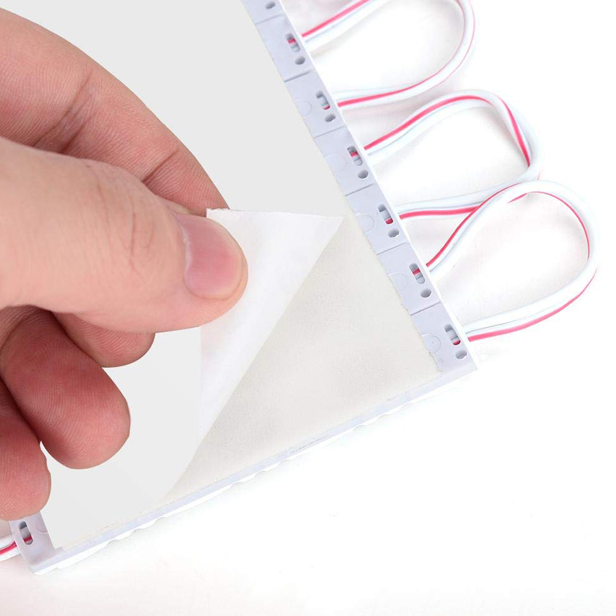 Bestope 5730 3 LED injection 20 pcs led module 12V with lens Waterproof IP 65 white Green Pink LED sign,shop banner