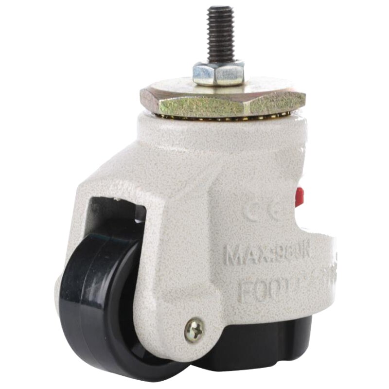 Wheel for Trolley 4Pcs Heavy Duty Level Adjustment Caster Threaded Stem Industrial Roller Wheel Caster Wheels Furniture Supp