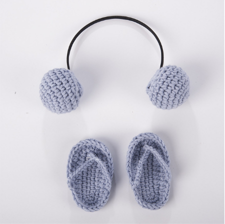 Mini Notizbuch kleine Computer Headset neugeborenen Baby kreative foto requisiten Studio schießen zubehör: 3