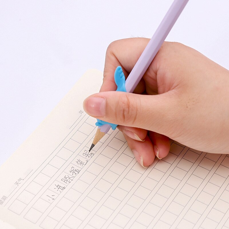3/5pcs Pen Grip Students Writing Pencil Silicone Pencil Grip for Kids Holding Practise Device School Supplies