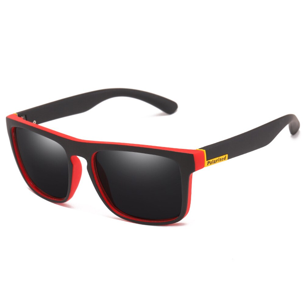 Gafas de sol con revestimiento polarizado para hombre y mujer, lentes de sol grandes con patrón decorativo para deportes al aire libre, ciclismo, pesca, montura de movimiento grande: 04