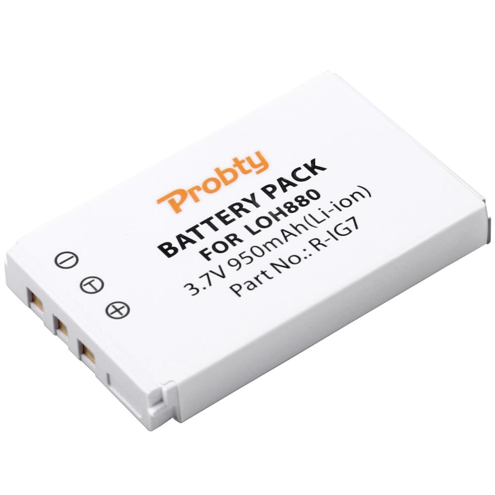 1 stks Probty R-IG7 laste Batterij 950 mAh voor Logitech Harmony Een, 900, 720, 850, 880, 885, 890 Pro, H880 Universele Camera