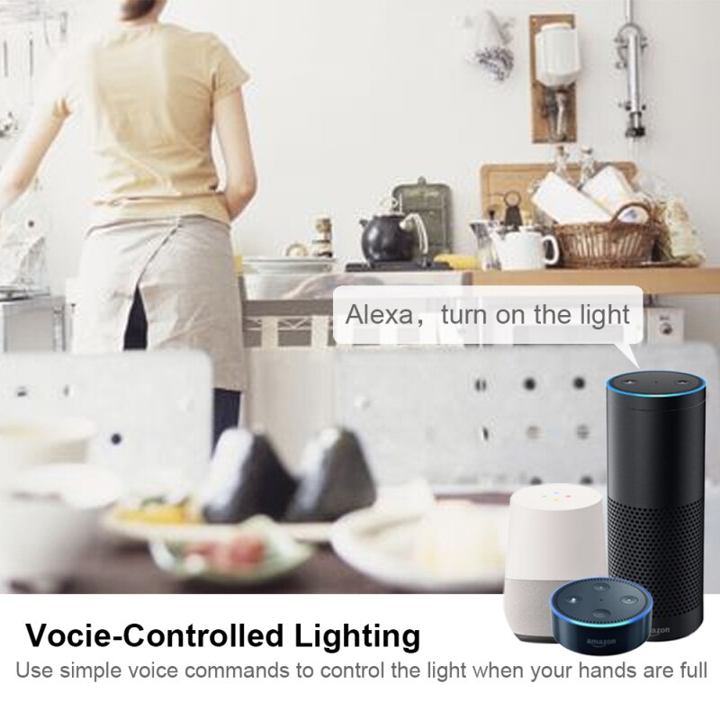 2- weg doe-het-zelf wifi slimme lichtschakelaar relaismodule smart home smart life/tuya app afstandsbediening werkt met alexa/google home