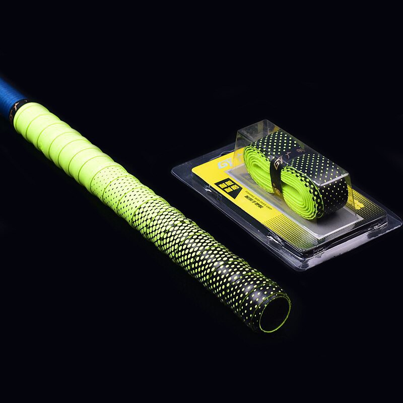 Gradient Colorful Fishing Rod Sweatband Anti-slip Badminton Racket Grip Tape Fishing Rod Belt: D