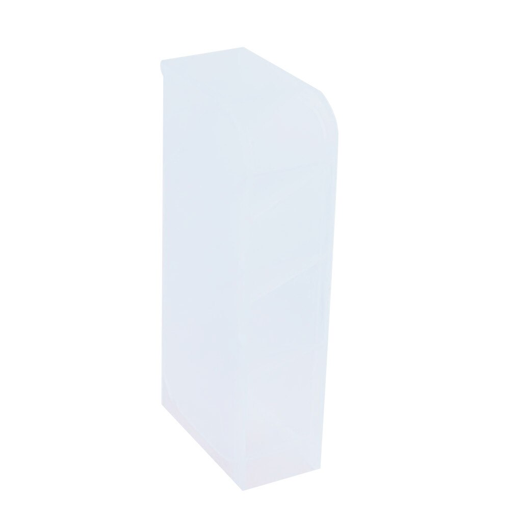 Multifunción vertical escritorio paja de trigo cuatro multiusos caja de almacenamiento cajón partición de residuos caja de almacenamiento #25: White