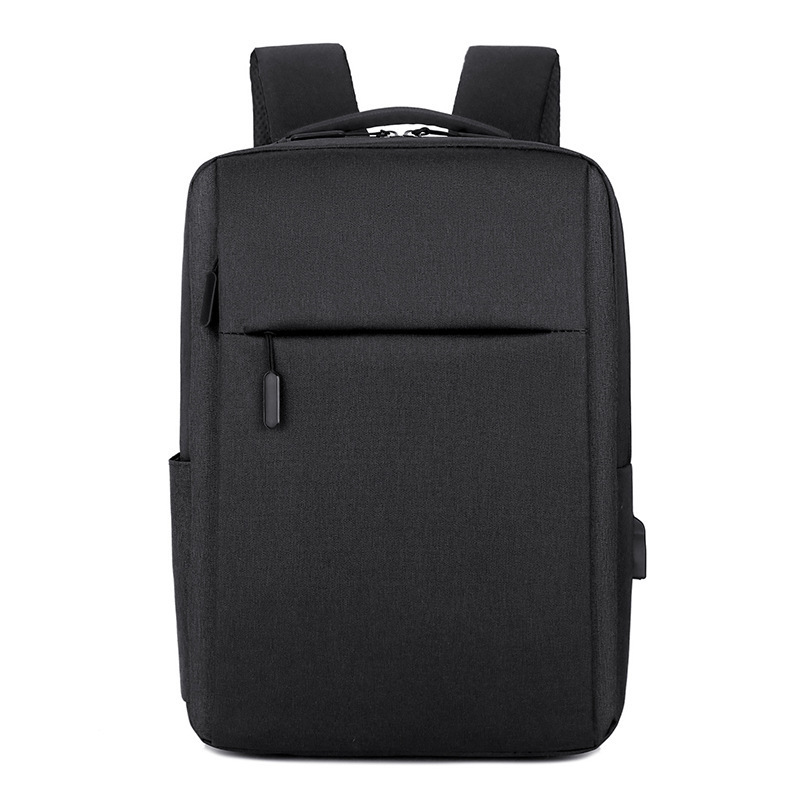 Unisex waterdichte reisrugzak heren en dames multifunctionele laptoptassen met USB-opladen schooltas jongens meisjes rugzakken: Black
