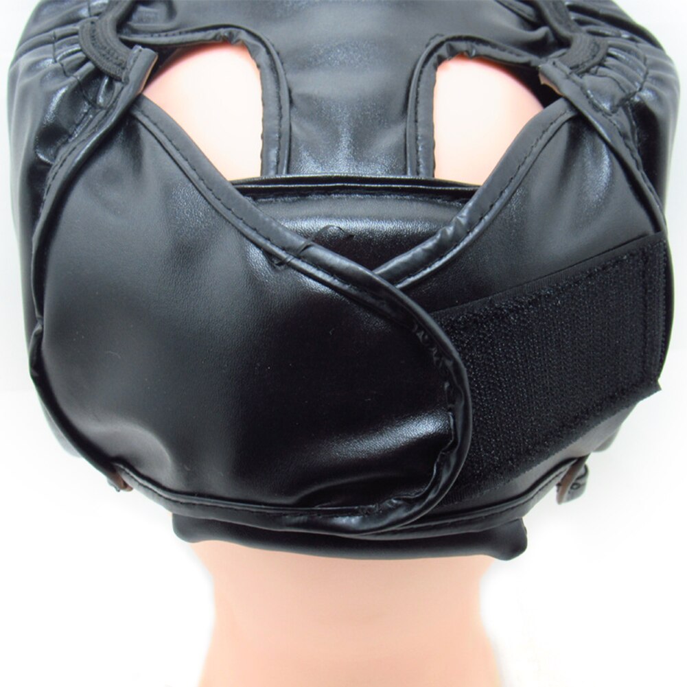 Muay Thai Boksen Helm Hoofd Protector Karate Kickboxing Beschermende Hoofddeksels Voor Veiligheid Werken-Out Ornamenten
