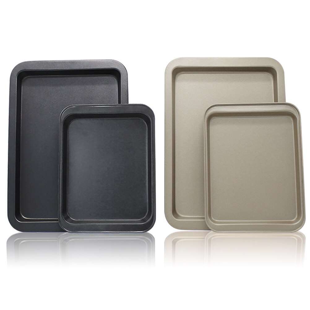 Metallic Non-stick Rectangular Bread Cake Pan Baking Oven Tray Dish Mold DIY Bakeware Baking Pans Cake Mold Cake tools 13/11inch