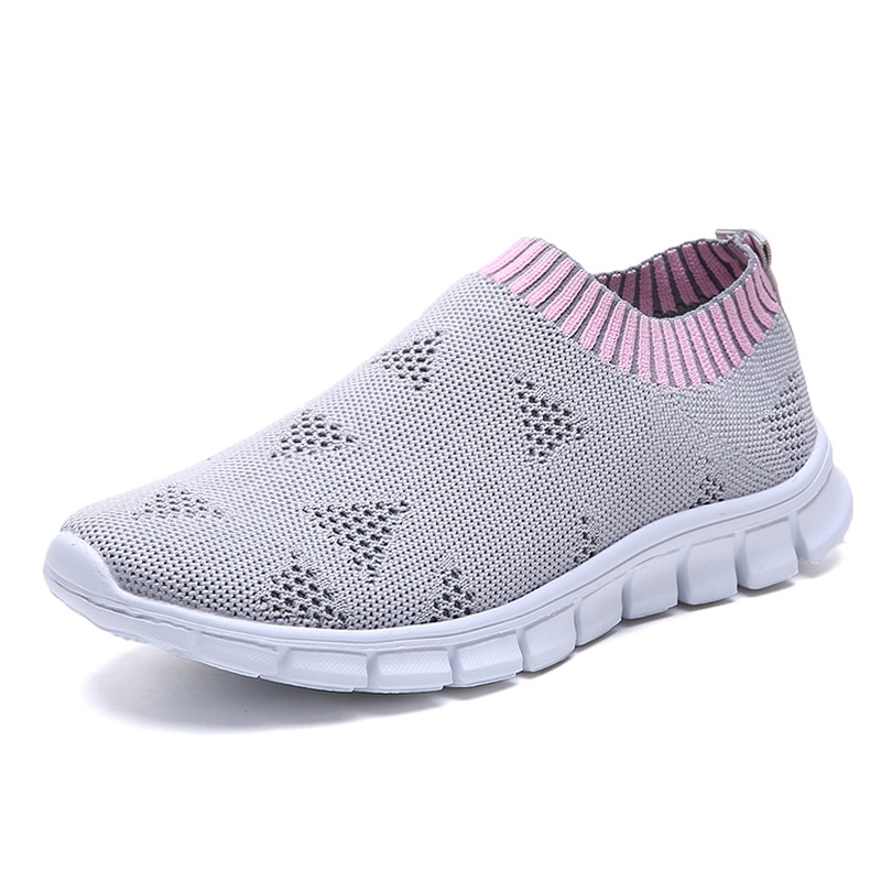 Kvinder sko sokker sneakers kvinder kurv femme vulkanisere sko sports sneakers kvinde slip on zapatillas mujer 43