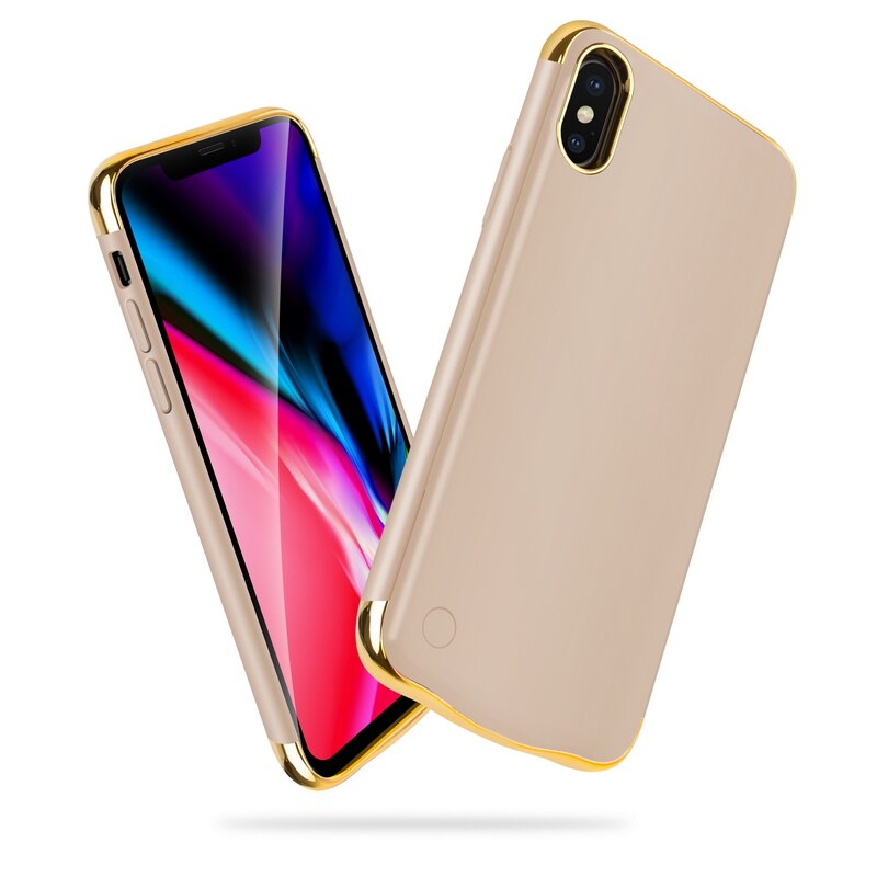 Hewei cienka rozszerzona bateria o dużej pojemności 6000mah dla IPhone X XS ładowarka etui ochronne moc Bank Pakiet dla IPhone XR Xs Max