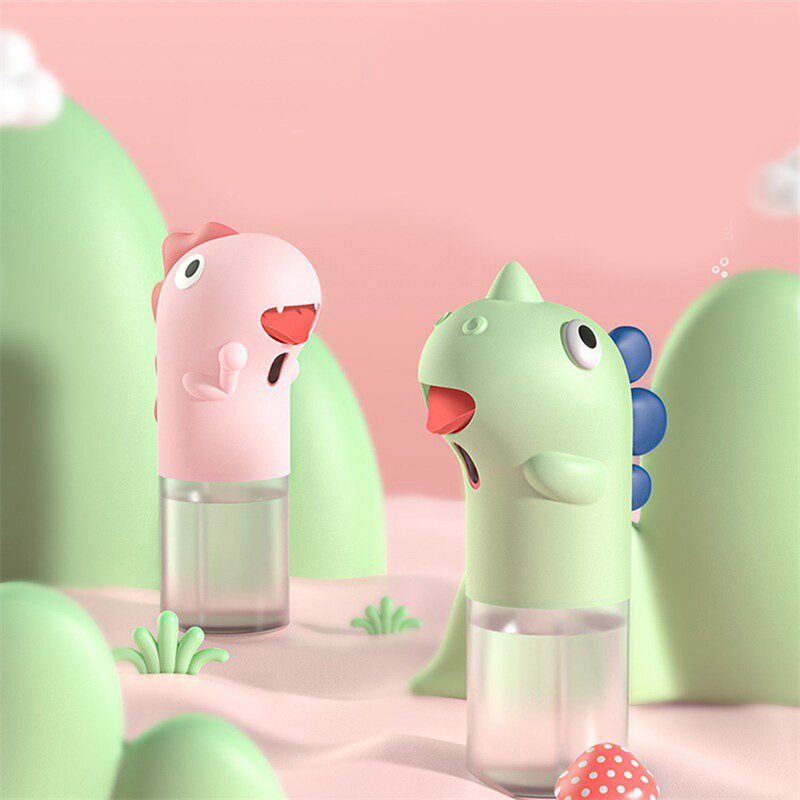 1pc Cute Baseus Automatic Hand Soap Dispenser Induction Foaming Soap Dispenser Liquid for Kids Children Bathroom Kitchen Supply