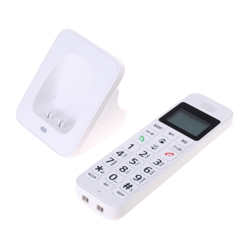 D1018 Handheld-Schnurlostelefon-Heimtelefon mit klarer Klangqualität und geringer Strahlung für Familien