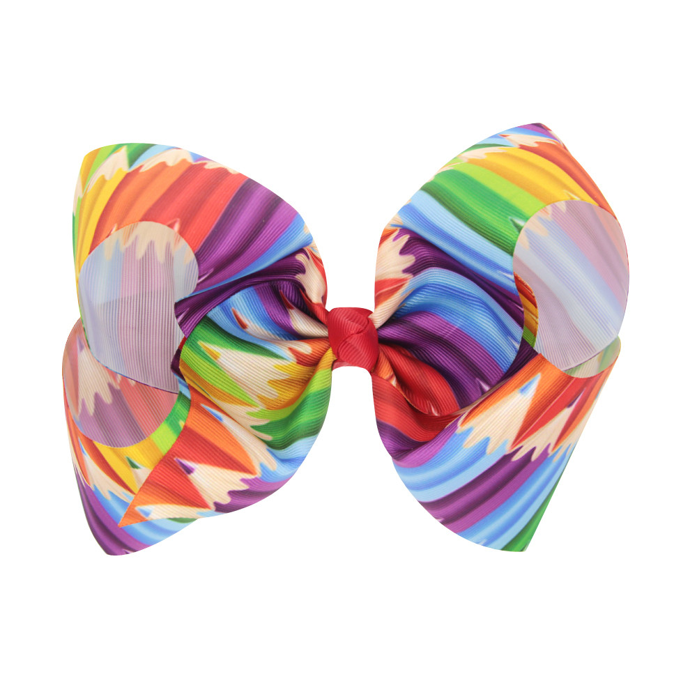 ARLONEET Lovely Baby Girls Oversized Bow Hair Clip Style Baby Hair Clips Headwear Children Cute Hairpins Hair Accessories