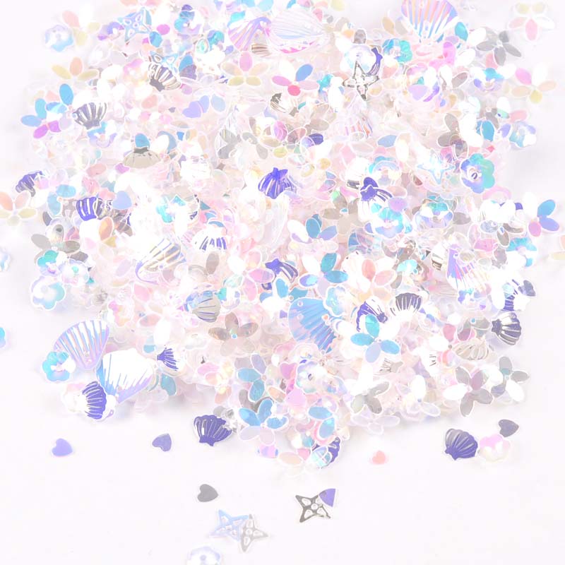 10G Nis Internet Celebrity Kleur Pailletten/Pailetten Naaien Craft Diy Manicure Plakboek Technologie C2676