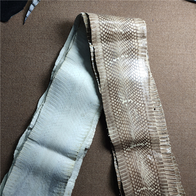 Diy Natuurlijke Slangenhuid Leer Stof Met Zeldzame Huid 100-110x10cm: 115x12