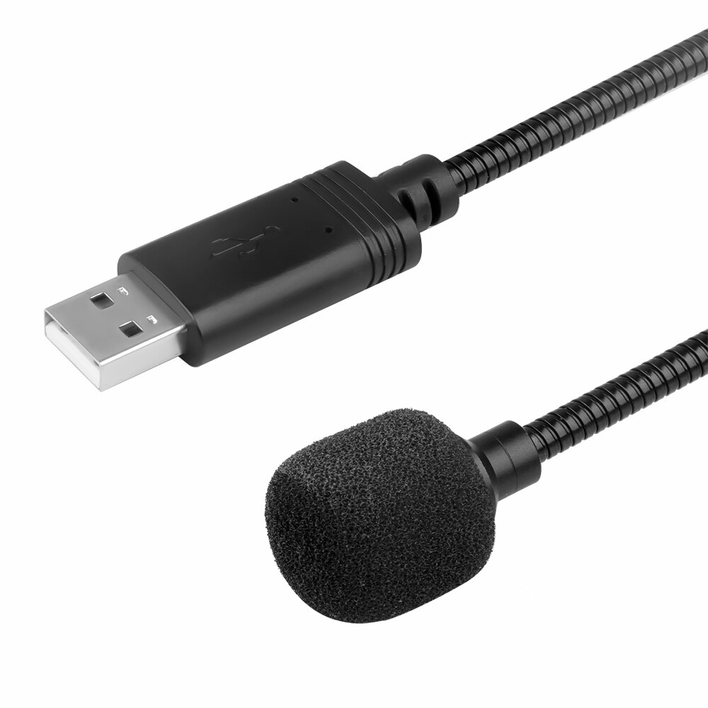 Kebidu Mini USB 2.0 Microphone Portable Adjustable MIC Anti-Noise Audio Adapter For Laptop/Notebook/PC For Windows 2000 XP 7