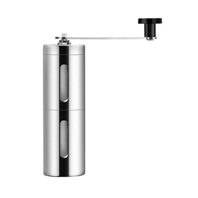 manual coffee grinder dual visual window hand coffee machine advanced portable grinder fast