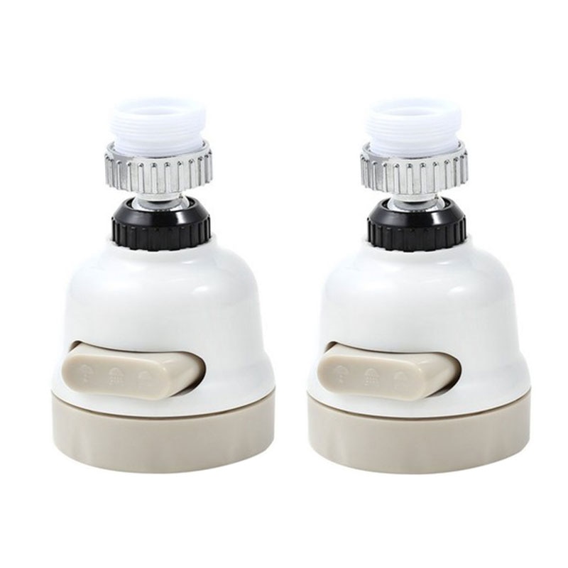 2 pièces robinet de cuisine robinet aérateur diffuseur d'eau barboteur filtre d'économie d'eau tête de douche buse robinet connecteur