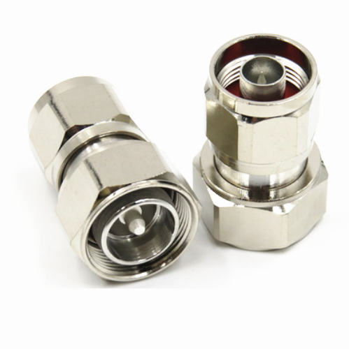 1pcs 4.3-10 mini DIN Connector to N Adapter DIN Male Female to N /DIN/4.3-10 Male Female Socket Straight RF Coaxial Adapter