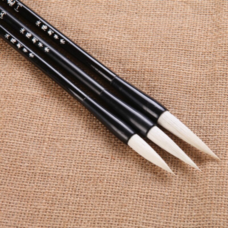 Ruyang Liu Chinese Calligraphy Brush Pen Set Soft Woolen Hair Calligraphy Writing Brush Pen Chinese Traditional Writing Supplies