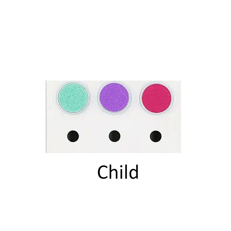 Baby Elektrische Nail Trimmer Kid Nail Polijstmachine Tool Baby Care Kit Manicure Set Te Trim Nagelknipper Baby mondhygiëne Kit: Child 3Grinding Head
