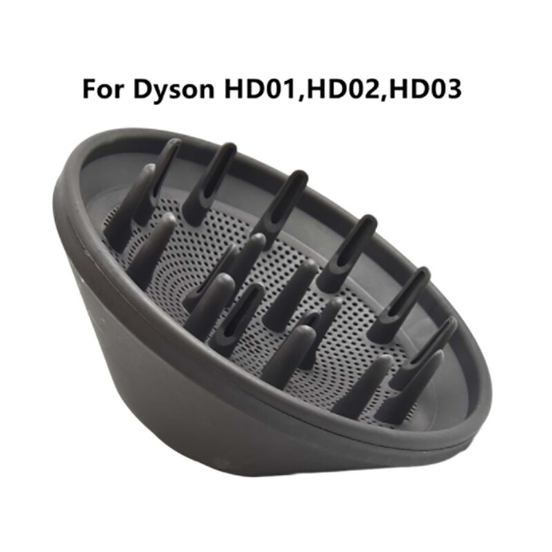 Anti-flying Nozzle Attachment Tool Hair Dryer Flyaway Attachment HD01 Smooth Shiny Finish Coanda Effect HD02 salon accessories: plum