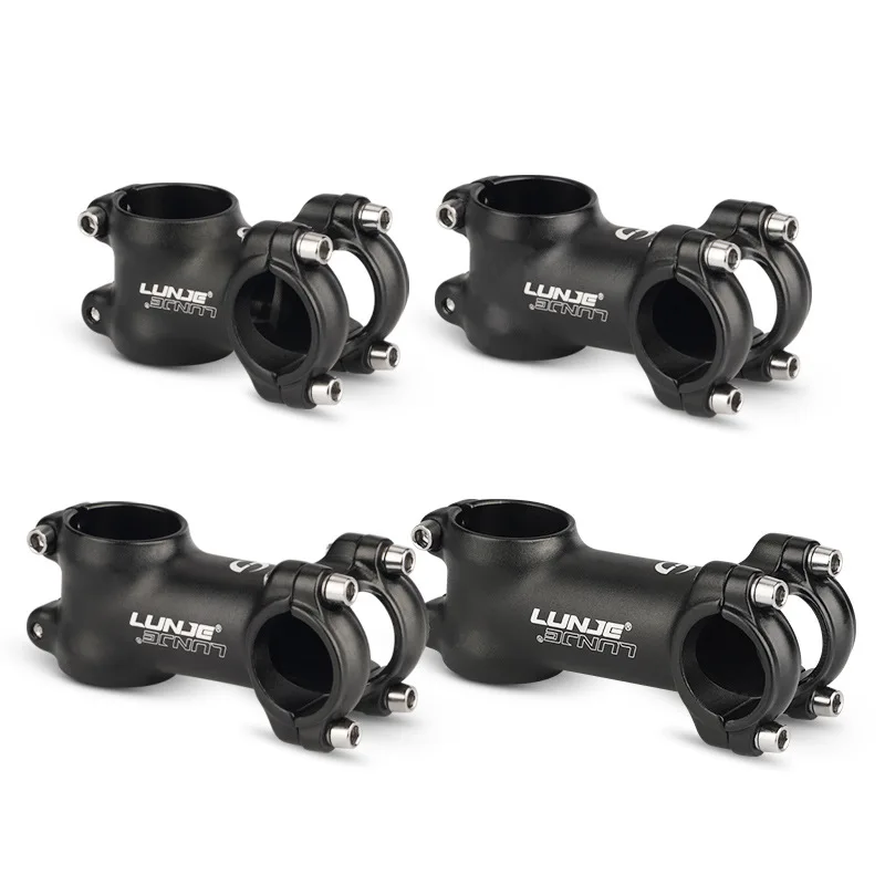 Ultrakevyt polkupyörän ohjainkannatin mtb maantiepyörän ohjainkannatin 25.4/31.8mm alumiininen maastopyörän ohjainkannatin ohjaustanko 7 astetta 60/70/80/90/100mm