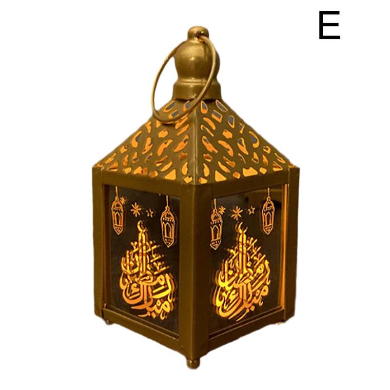 Nylig eid mubarak ramadan lampe ledet dekorasjon muslimsk festival festbelysning diy nattlys palasslys nattlys hjemmeinnredning: måke