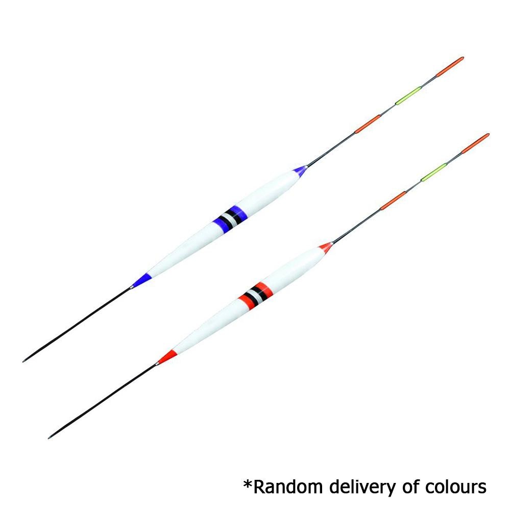 180mm-500mm balsahouten visdobbers met led-verlichting, lichtgevende elektronische dobber zonder batterij