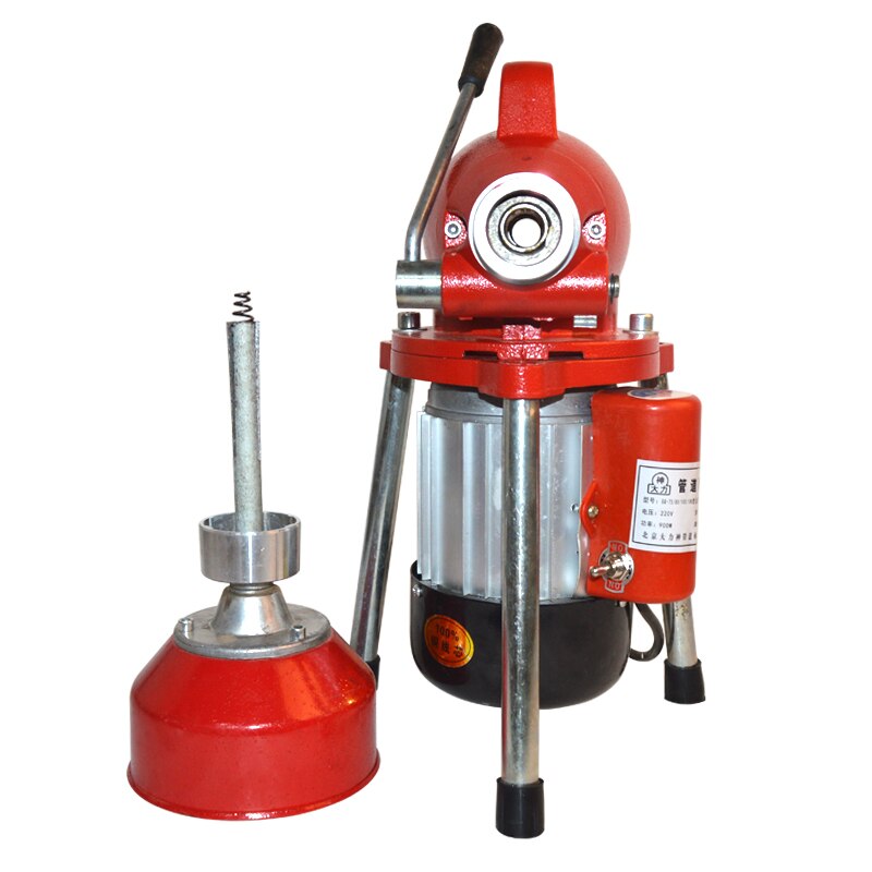 Automatic Dredge Machine GQ-80 Electric Pipe Dredging Sewer Tools Clear Toilet Blockage Drain Cleaning Machine 1PC