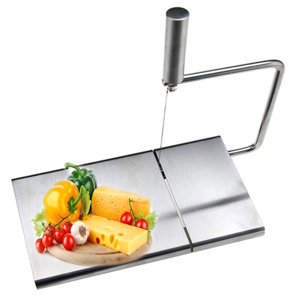 1PC Cheese Slicer Stainless Steel Cheese Slicer Cheese Grater Cake Cutter Butter Kitchen Tools