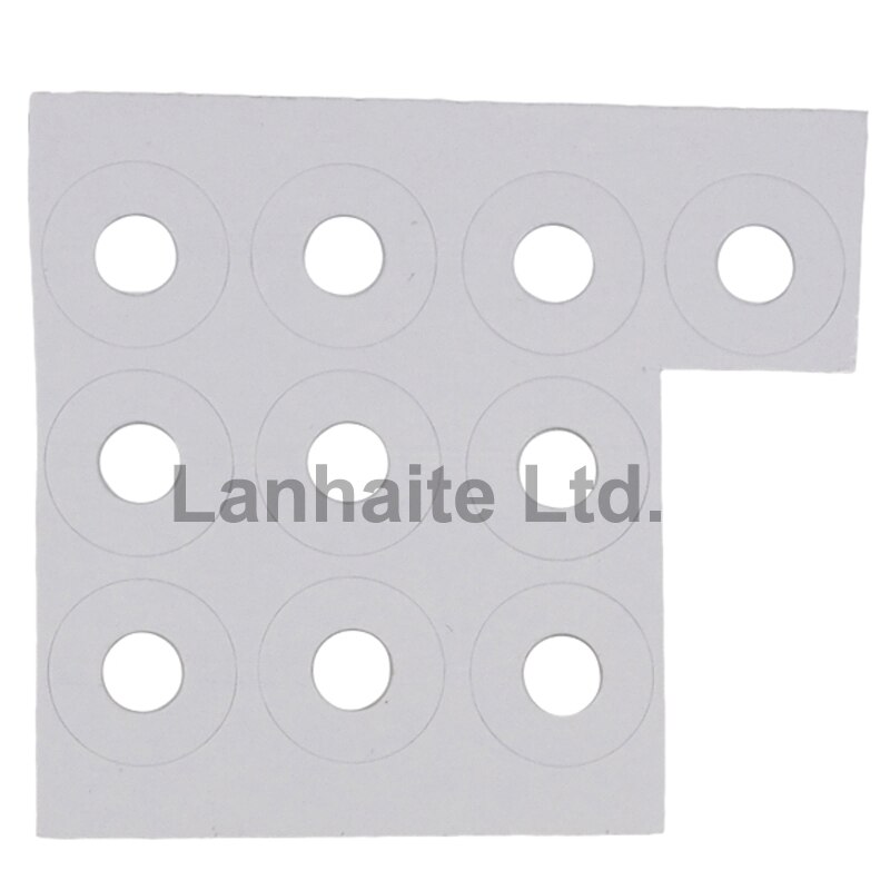 16mm x 0.5mm Paper Insulation Gaskets for LED Protector / Isolator (10 pcs)