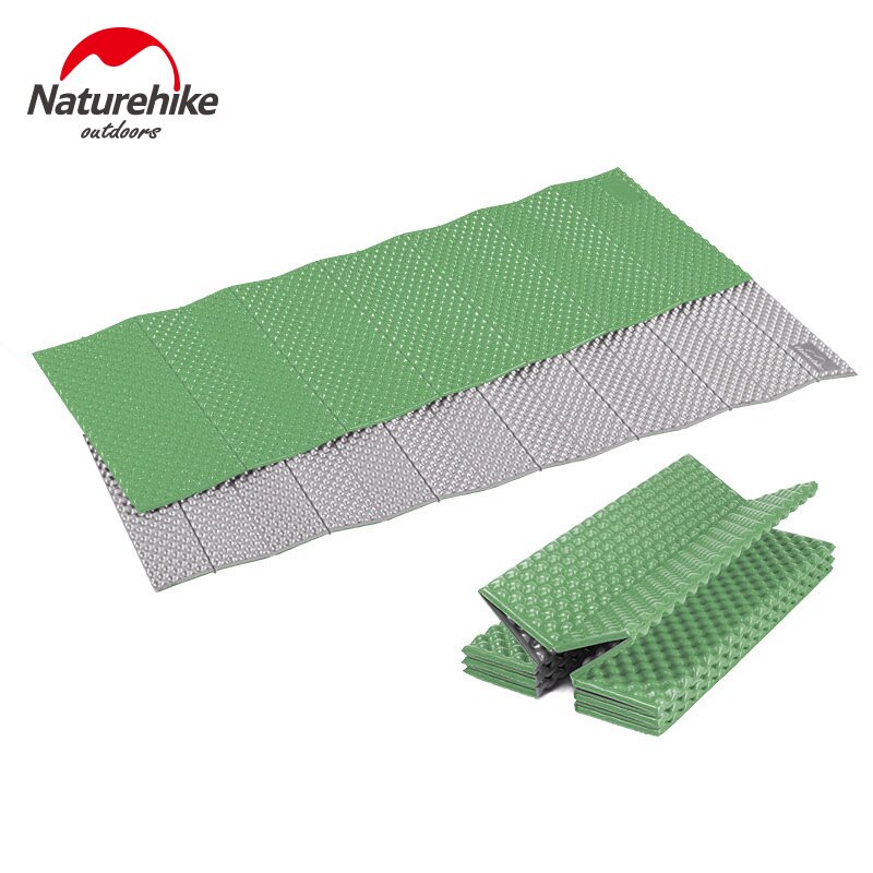 Naturehike Reizen Slaapmat Foam Camping Mat Compact Enkele Camping Matras Draagbare Vouwen Bed Ultralight Slaapzak Pad: Green