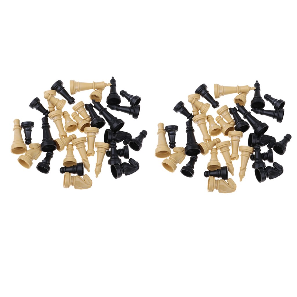 64x Pawns Pieces Board Games, 1.9 Inch Pawns Tabletop Markers Component