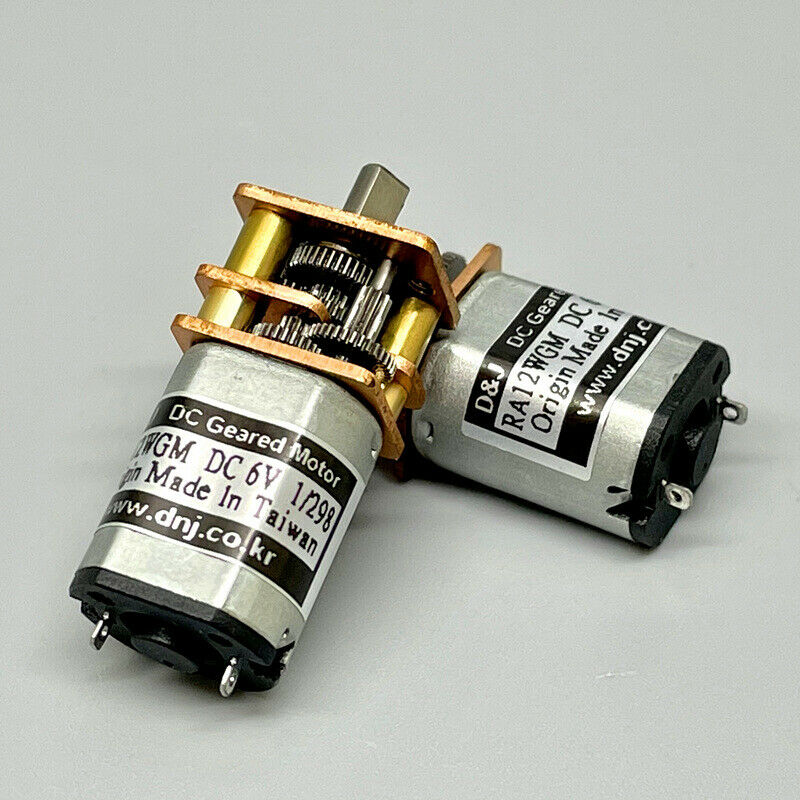 RA-12WGM DC3V 3.7V 5V 6V 60rpm Slow Speed High Torque Small Mini N20 Precision Gear Motor
