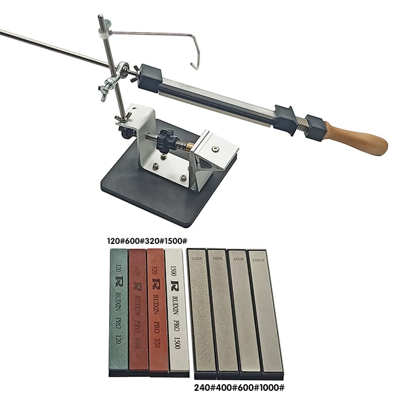 Sharpening System Fixed Knife sharpener Sharpening System knife Apex edge sharpener Aluminum alloy Flip 360 rotary: 4yuan 4jin