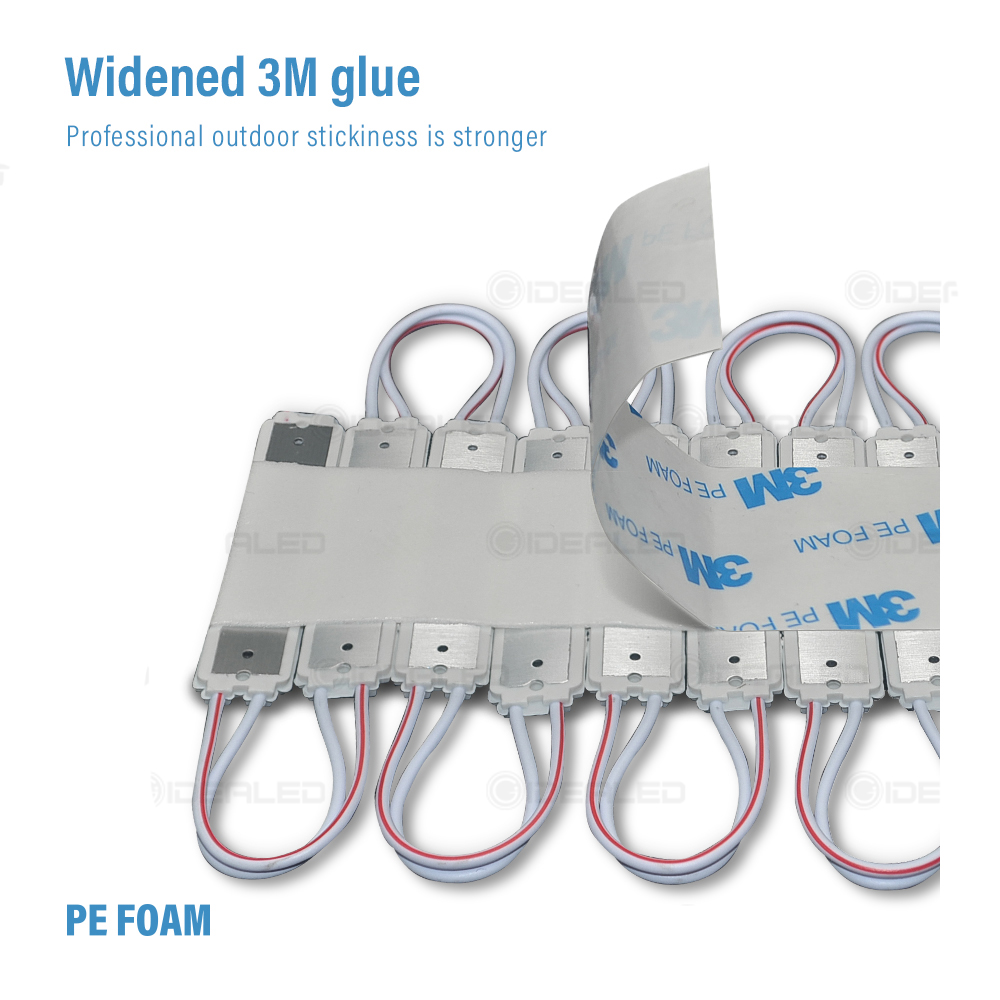 Outdoor Led Advertising Module Super Bright Front Window Sign Bar SMD2835 3LED Waterproof IP68 Strip Light 12V 20/100/200pcs/lot