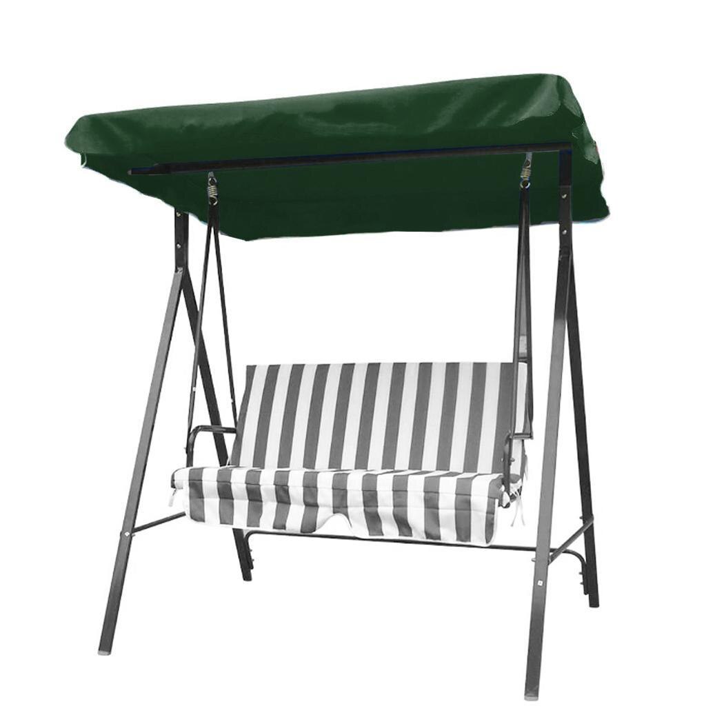 Strandstoelen buiten patio schommel luifel anti uv binnenplaats luifel stoel luifel strandstoel huishoudelijke benodigdheden zomer benodigdheden: Leger maat 3
