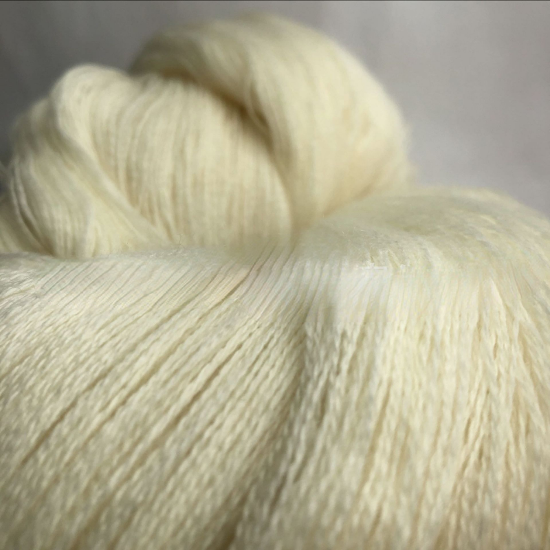 Cashmere Handfeel Merino Wool Thread All Wool Thread Milky White 1 Twist 250g Crochet Yarn