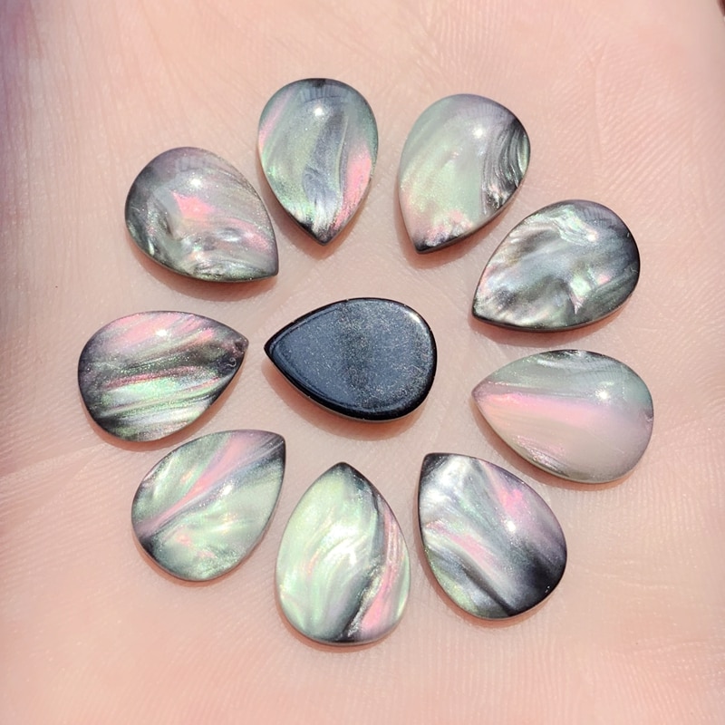 10mm & 10*14mm vatten & ovala & runda strass färgglada hartskristaller och stenpärlor platt baksida sömnadsknappar  w14