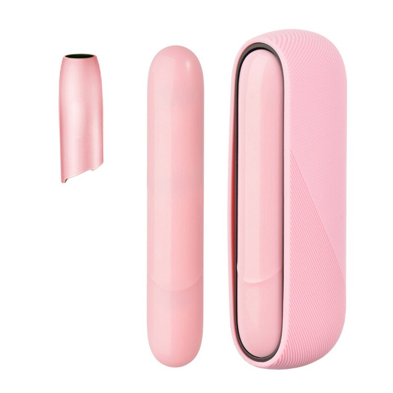 1Cap 1 custodia 1 lato 3 in 1 for-iqos 3.0 copertura laterale magnetica per PC per-iqos 3 Duo decorazione accessori sostituibili: Pink