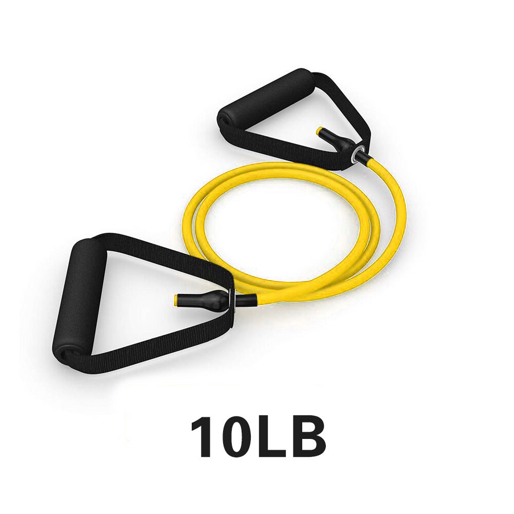 Yoga Pull Rope: yellow-10LB