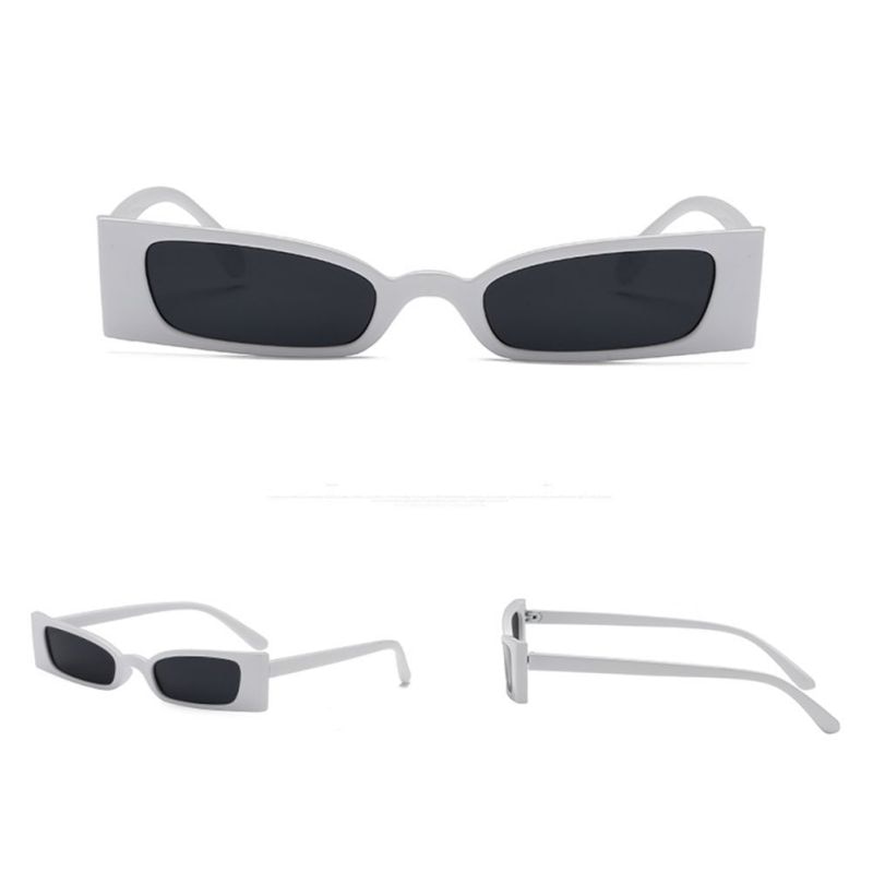 Vintage Retro Zonnebril Mini Vierkante Zonnebril Vrouwen Vrouwelijke Cat Eye Zonnebril Eyewear