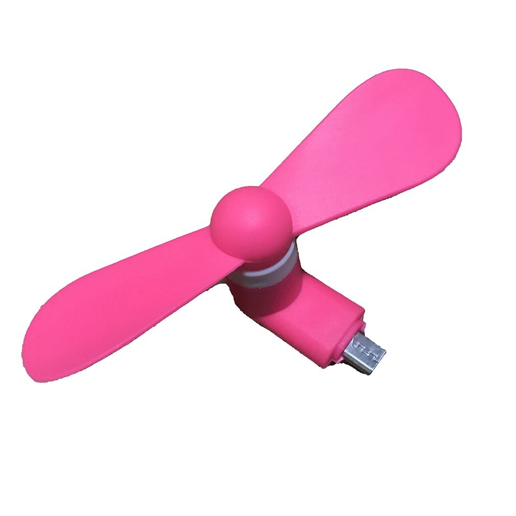 Voor Android Draagbare Cool Micro Usb Fan Mobiele Telefoon Usb Fans Lage Stem Voor Android Mobiele Telefoon Usb Voeding