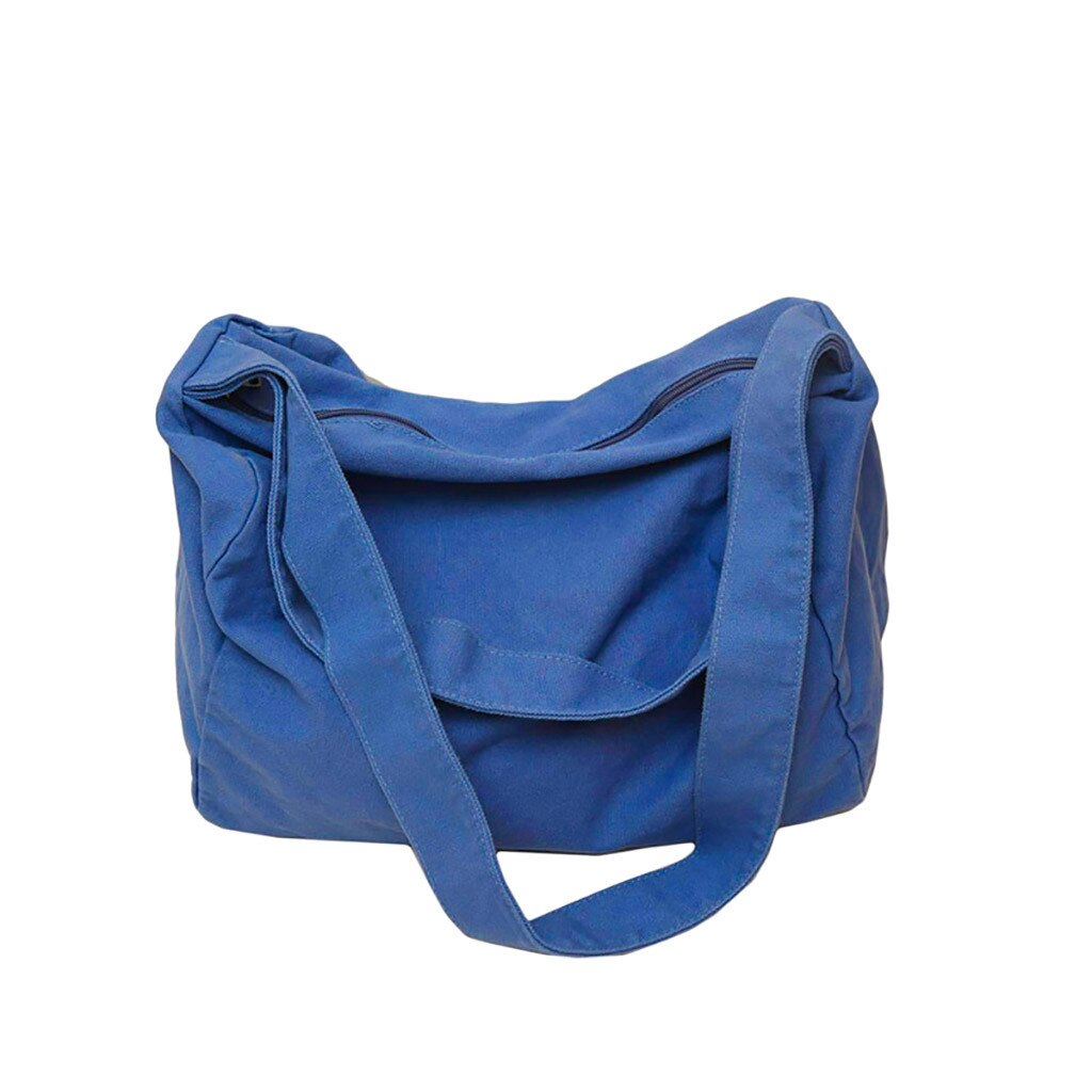 Ocardian Handtassen Vrouwen Bag Vrouwelijke Canvas Doek Schoudertas Milieu Opslag Handtas Herbruikbare Opvouwbaar Eco Bakken O10: BU