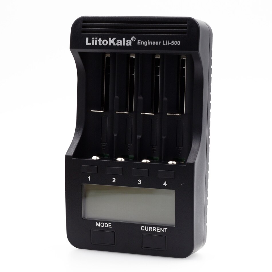 Liitokala Lii- 100 500 LCD 3.7V 18650 18350 18500 16340 17500 25500 10440 14500 26650 1.2V AA AAA NiMH lithium battery Charger