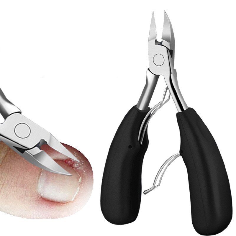 1Pcs Teen Nagelknipper Correctie Dikke Nagels Ingegroeide Teennagels Tangen Cutters Dode Huid Vuil Remover Pedicure Care Tool